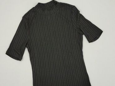 czarne bluzki satynowe: Блуза жіноча, H&M, XS, стан - Хороший