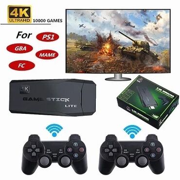 Ostale igre i konzole: Game Stick Lite 4K – retro gejming konzola na HDMI stik-u sa 10.000 — 2