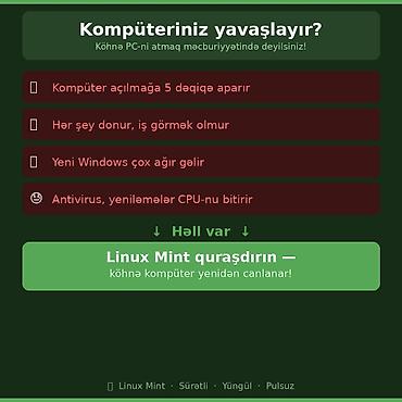 proqram: Linux Mint quraşdırma xidməti — köhnə kompüterləri sürətləndirir — 1