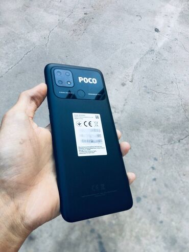 Poco: Poco C40, Новый, 4 GB, цвет - Черный, 2 SIM