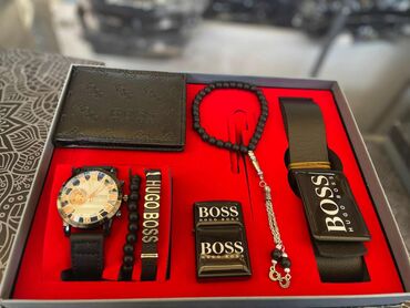 Setovi nakita: Tommy Hilfiger, Set: Prsten, Materijal: Koža — 10