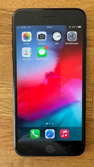 IPhone 7 Plus, 128 ГБ, Черный, Отпечаток пальца