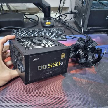 мониторы asus: Блок питания, Новый, DeepCool, 550 Вт, Gold, 550 Вт