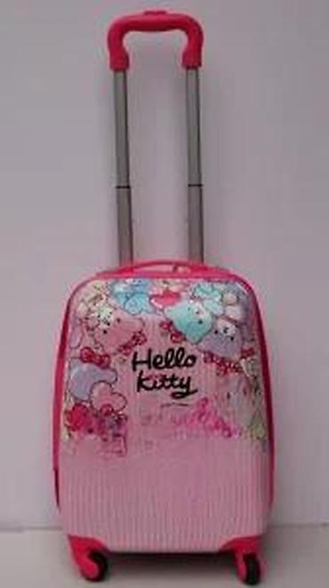 Rančevi, torbe i koferi: Hello Kitty set kofera i rančića za decu - Set od 3 dela: veliki — 18