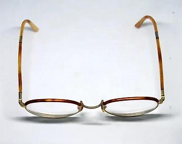 Naočare: Vintage dioptrijski ram OVAL u boji ćilibara. Vintage dioptrijski ram — 7