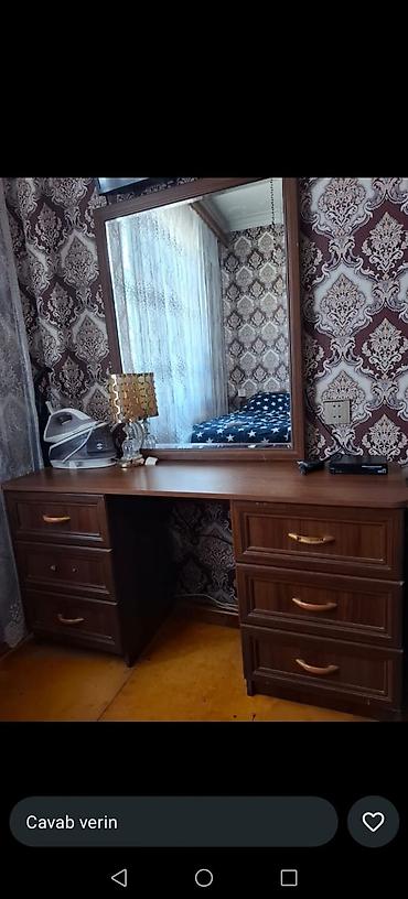 genc otaqi: Uşaq beşiyi və komod-modul dəsti - Material: LMDP/taxta teksturalı — 7