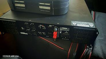 акустический бас: Dynacord PowerMate 1600 mikser + Electro‑Voice Tour X akustik sistem — 6