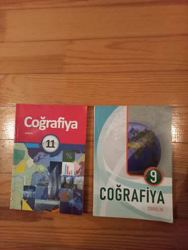 Coğrafiya: Coğrafiya kitabları 9 və 11ci sinif təzə istifadə olunmayıb