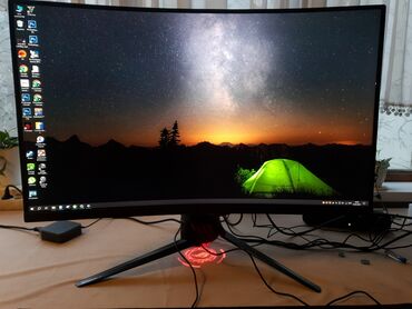 Мониторы: Монитор, Asus, Б/у, 31" - 32" — 4