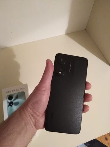 телефон fly 8: Honor X5b Plus, 64 ГБ, цвет - Черный, Сенсорный