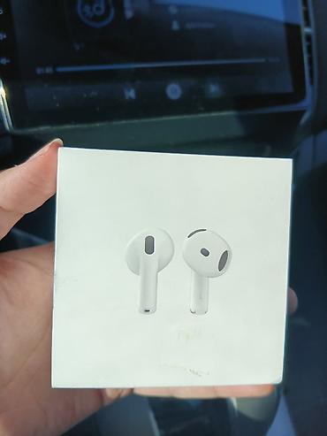 чехлы на аирподс 2: Новый Беспроводные (Bluetooth) Наушники, Apple, цвет - Белый — 1