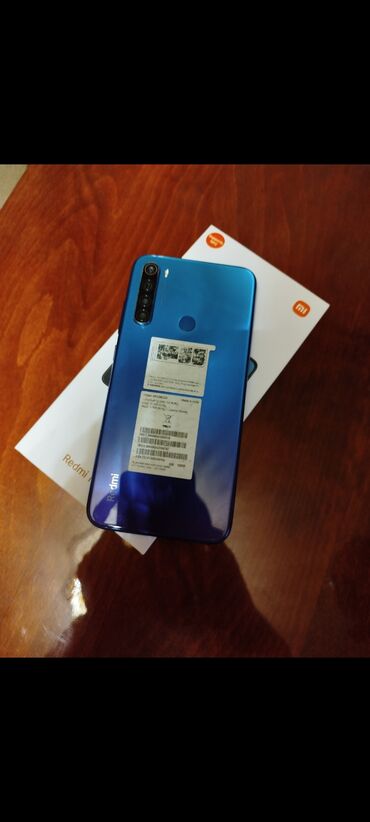 xiaomi redmi note 9 pro max qiymeti: Xiaomi Redmi Note 8 Pro, 128 GB, rəng - Göy, 
 Düyməli, Barmaq izi, Simsiz şarj