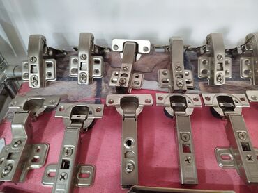 islenmis qapi: Mebel qapıları üçün metal menteşələr dəsti - Material: paslanmayan