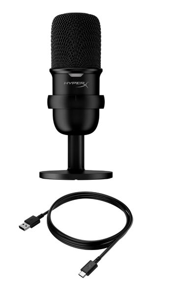 yeni soyuducu: HyperX Solocast mikrofon. Cemi bir nece defe istifade edilib. Pula