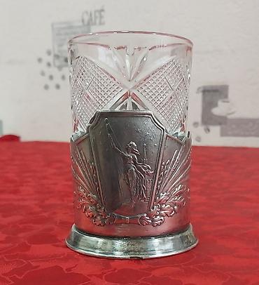 az bayraq: Stəkan altlığı podstakannik подстаканник sovet istehsalı antikvar — 3