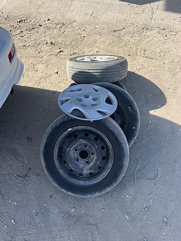 т 28 х4: Дөңгөлөктөр монтажда 185 / 60 / R 14, Жай, Колдонулган, Комплект, Жеңил унаалар, Темир, тешиктери - 4 — 2