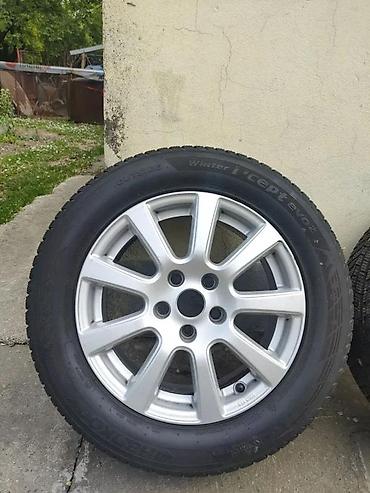 Tyres & Wheels: ALU FELNE BORBET 5X112 16SA GUMAMA 225 55 16 | Alu felne original ET — 2