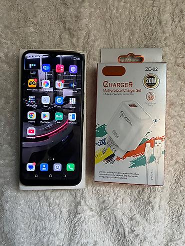 redmi pad 7: Tecno Spark 7, 32 GB, rəng - Qara, Sensor — 3