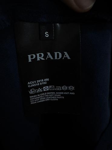 pull and: Мужская футболка, S, L, XL, Prada, Новый, цвет - Голубой, Самовывоз — 4