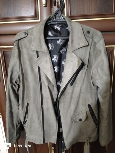 Мужская куртка, Замшевая, Осенняя, 2XL (EU 44)