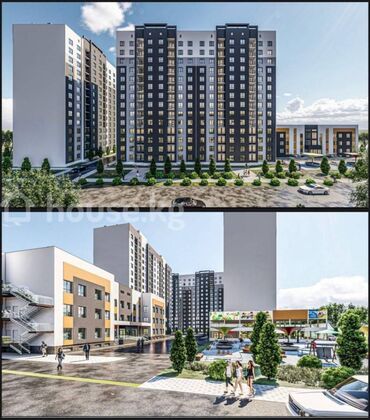 квартира аренда келечек: 2 комнаты, 68 м², Элитка, 14 этаж