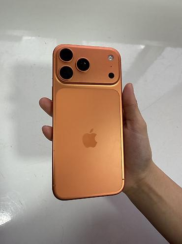 icloud iphone 6s: IPhone 17 Pro Max, Новый, 256 ГБ, Оранжевый, 99 % — 1