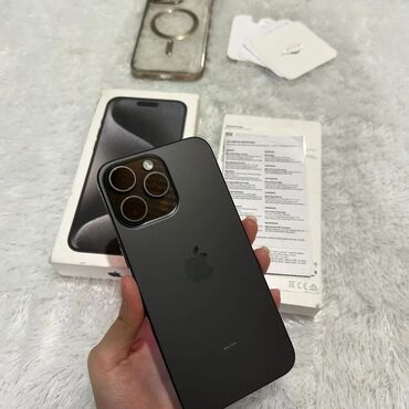 iphone yığılma: IPhone 15 Pro, 128 GB, Jet Black