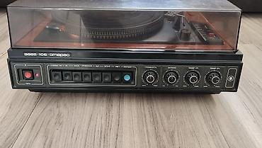 Другая аудиотехника: 3 аппарата винтажных Советского производства: проигрыватель — 1