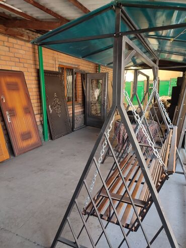 Садовые качели: Садовые качели С крышей — 13