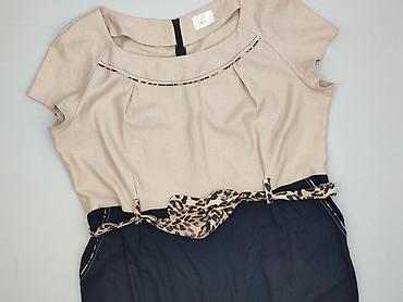 jennifer grey: Sepia, Sukienka damska, rozmiar 7XL — 1