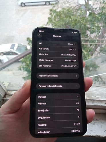 wifi domofon: IPhone 11 Pro Max, 64 GB, Matte Midnight Green, Face ID — 3