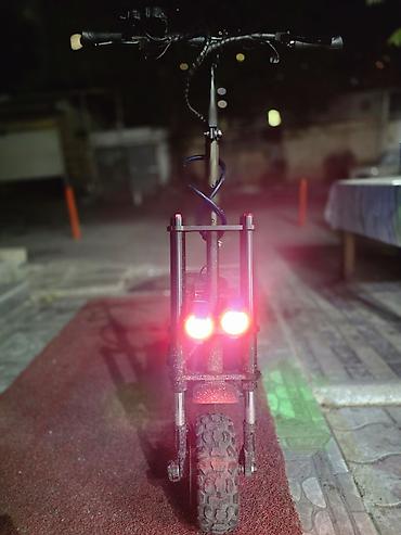 Elektrikli samokatlar: Elektrik skuter – güclü ofroud tipli Bouyeda sk11 sürət 75 km gedir — 4