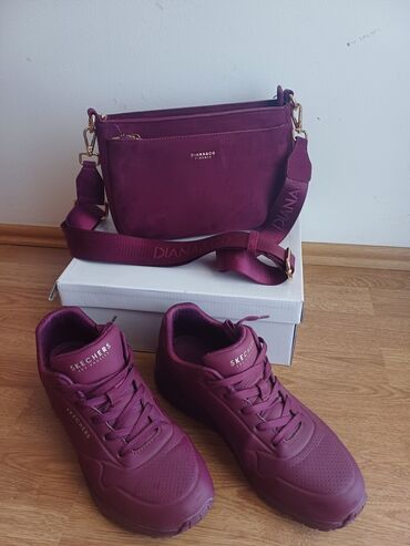 zute nike patike: Skechers, 39, color - Purple