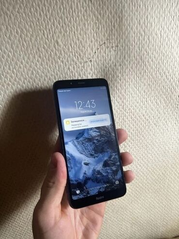 redmi c9: Redmi, Redmi 7A, Б/у, 32 ГБ, цвет - Черный, 2 SIM