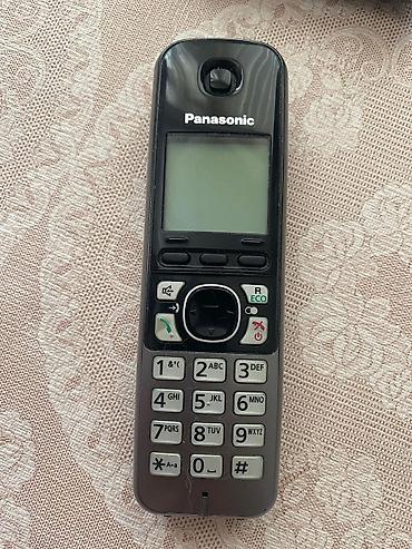 Məişət texnikası: Panasonic ev telefonu, çox az işlənib, yenidən fərqsizdir, hrç bir — 2