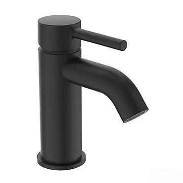 forma ideale barski set: Ideal Standard Ceraline slavina za umivaonik – mat crna (silk black) — 1