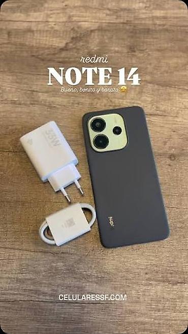Redmi Note 14, 128 GB, rəng - Sarı, Barmaq izi, Simsiz şarj, İki sim kartlı — 3