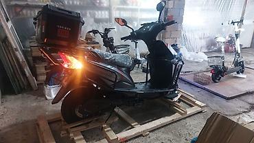 Mopedlər,skuterlər: Elektrik skuter – KING K60 - Gümüş/rəngli korpus, idman üslublu — 7