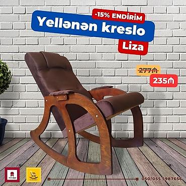 Kreslolar: Yeni, Kreslo-kaçalka, Kredit yoxdur, Şəhərdaxili pulsuz çatdırılma — 9