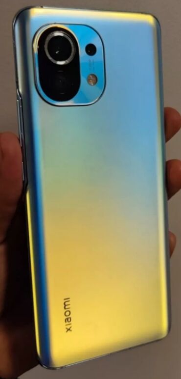 Xiaomi: Xiaomi, Mi 11, Б/у, 256 ГБ, цвет - Синий, 2 SIM