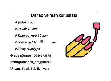 tipsi dirnaq instagram v Azərbaycan | Manikür, pedikür: Manikür, pedikür
