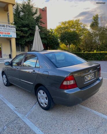 Toyota: Toyota Corolla: 1.4 l. | 2004 έ. Λιμουζίνα — 3