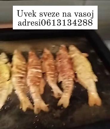 Meso, riba, živinsko meso: Prodaja pržene ribe, riblje čorbe i riblji paprikaš — 18