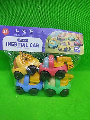 gameboy advanced: Набор игрушечных машинок Animal Inertial Car (GO!) - Тип: инерционные — 1
