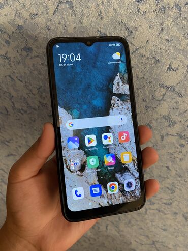 оперативка ddr2: Redmi, Redmi 9C, Колдонулган, 64 ГБ, түсү - Кара, 1 SIM, 2 SIM