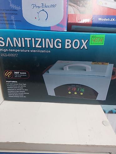 SANITIZING BOX – Yüksək temperaturla sterilizasiya qurğusu (model