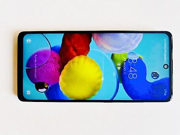 Samsung Galaxy A51, 64 GB, rəng - Qara, Barmaq izi
