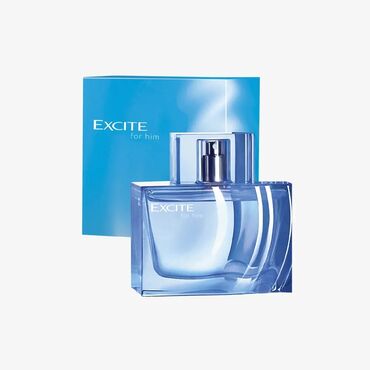 ətir qutusu: Excite for Him – kişi ətiri - Kategoriya: Eau de Toilette (EDT) -