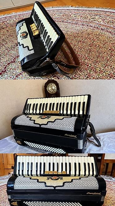 Akkordeon – “Standard” brendli, klavişli-piano tip. Əsas