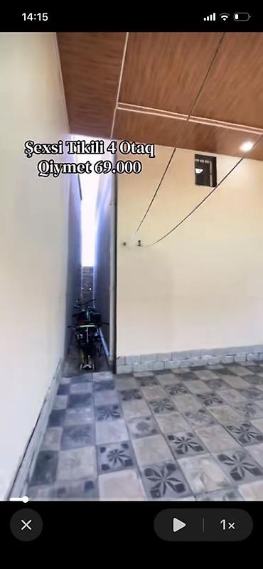 Həyət evləri və villalar: Şəxsi tikili – 4 otaqlı həyət evi endirimdə olacaq Ünvan:Binə savxoz — 3
